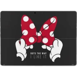 Disney Minnie Mouse Dots The Way Surface Pro 8 Skin