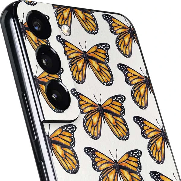 Cat Coq Monarch Butterflies Galaxy S22 Skin 5 Cat Coq Monarch Butterflies Galaxy S22 Skin - Image 3