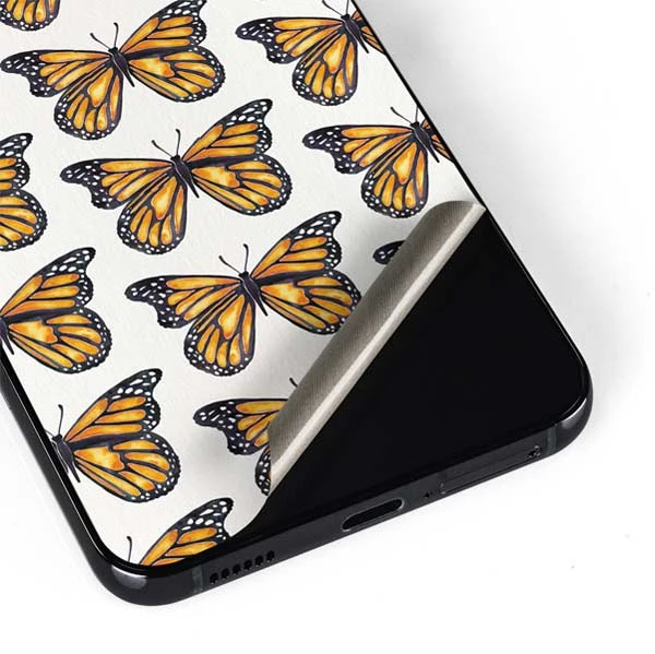 Cat Coq Monarch Butterflies Galaxy S22 Skin 6 Cat Coq Monarch Butterflies Galaxy S22 Skin - Image 4