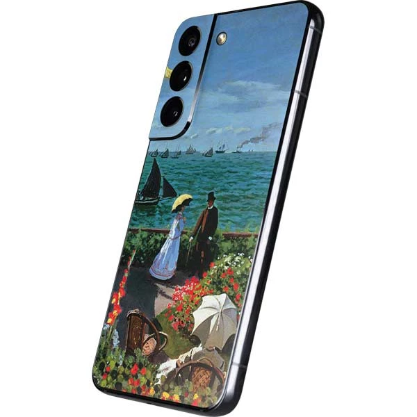 Claude Monet The Terrace At Sainte-Adresse Galaxy S22 Skin 4 Claude Monet The Terrace At Sainte-Adresse Galaxy S22 Skin - Image 2