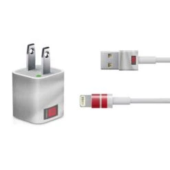 Morocco Soccer Flag IPhone Charger (5W USB) Skin