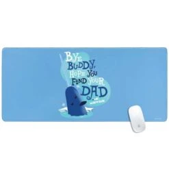 Elf Mr. Narwhal Farewell Gaming Mouse Pad