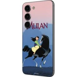 Disney Mulan Riding Khan Galaxy S23 Skin -Skinit Store mulan and khan galaxy s23 skin 1676574758 SKNDMULAN02GLXY23 PR 02