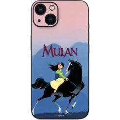 Disney Mulan Riding Khan IPhone 15 Skin