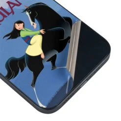 Disney Mulan Riding Khan IPhone 15 Skin -Skinit Store mulan and khan iphone 15 skin 1694705071 SKNDMULAN02IPHN15 PR 03