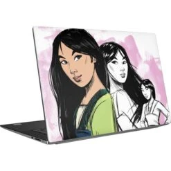 Disney Princess Mulan Sketch Dell XPS Skin