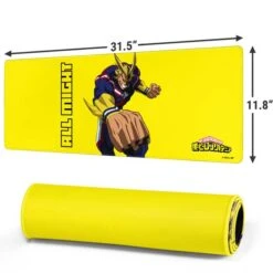 My Hero Academia All Might Season 5 Gaming Mouse Pad -Skinit Store my hero academia all might season 5 large gaming mouse pad 1734633869 MSPMYHRS504GAMGLG PR 02