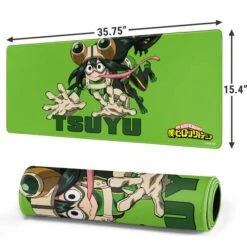 My Hero Academia Tsuyu Season 5 Gaming Mouse Pad -Skinit Store my hero academia tsuyu extra large gaming mouse pad 1731519775 MSPMYHRS503GAMGXL PR 02