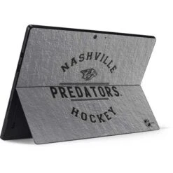 NHL Nashville Predators Black Text Surface Pro 7 Skin -Skinit Store nashville predators black text surface pro 7 skin 1596227033 SKNBLKTXT21MSSRP7 PR 02