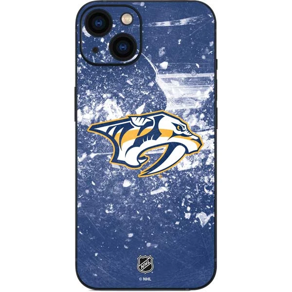 NHL Nashville Predators Frozen IPhone 15 Skin 3 NHL Nashville Predators Frozen IPhone 15 Skin