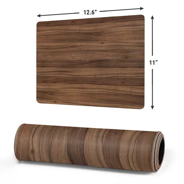Natural Walnut Wood Gaming Mouse Pad 3 Natural Walnut Wood Gaming Mouse Pad