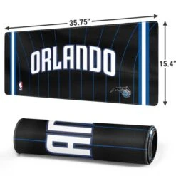 NBA Orlando Magic Jersey Gaming Mouse Pad -Skinit Store nba orlando magic jersey extra large gaming mouse pad 1750957342 MSPNBAJRS22GAMGXL PR 02