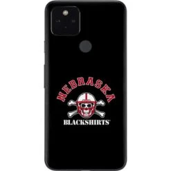 University Of Nebraska Blackshirts Google Pixel 5a Skin