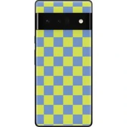 Neon Checkered Google Pixel 6 Pro Skin