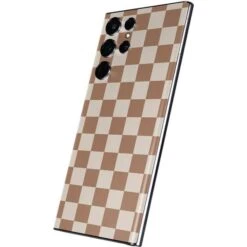 Neutral Checkered Galaxy S22 Ultra Skin 7 Neutral Checkered Galaxy S22 Ultra Skin -Skinit Store neutral checkered galaxy s22 ultra skin 1646439206 SKNNEWCHK01GLX22U PR 02