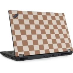 Neutral Checkered Lenovo ThinkPad Skin
