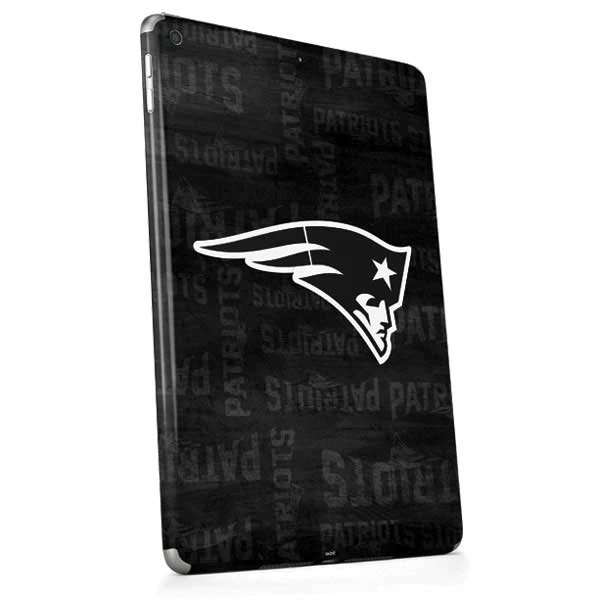 NFL New England Patriots Black & White Apple IPad Skin 4 NFL New England Patriots Black & White Apple IPad Skin - Image 2