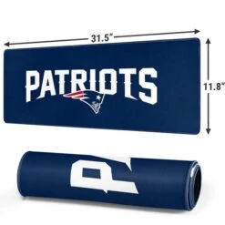 NFL New England Patriots Distressed Gaming Mouse Pad -Skinit Store new england patriots distressed large gaming mouse pad 1655166591 MSPDSTNWE03GAMGLG PR 02