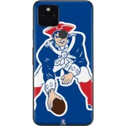 NFL New England Patriots Retro Logo Google Pixel 5a Skin