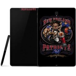 Liquid Blue NFL New England Patriots Running Back Samsung Galaxy Tab Skin