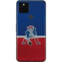 NFL New England Patriots Vintage Google Pixel 5a Skin