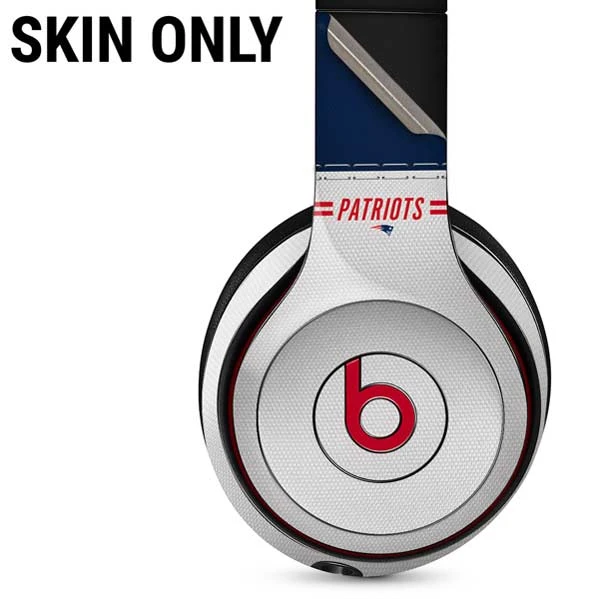 NFL New England Patriots White Striped Beats Solo 3 Wireless Skin 4 NFL New England Patriots White Striped Beats Solo 3 Wireless Skin - Image 2