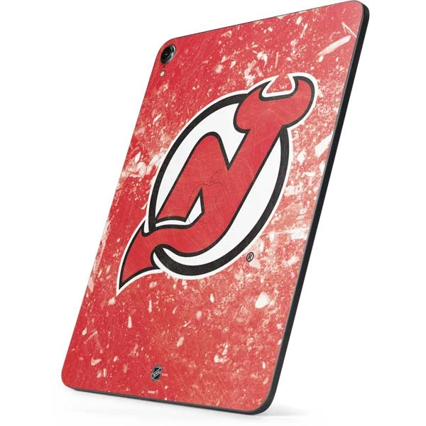 NHL New Jersey Devils Frozen Apple IPad Pro Skin 4 NHL New Jersey Devils Frozen Apple IPad Pro Skin - Image 2