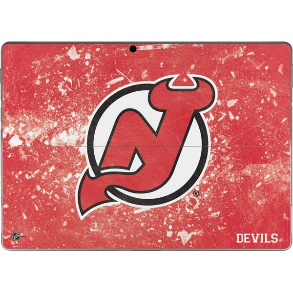 NHL New Jersey Devils Frozen Surface Pro 8 Skin 3 NHL New Jersey Devils Frozen Surface Pro 8 Skin