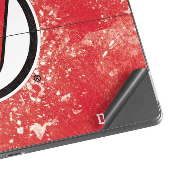 NHL New Jersey Devils Frozen Surface Pro 8 Skin 6 NHL New Jersey Devils Frozen Surface Pro 8 Skin - Image 4