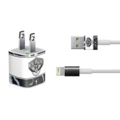 NBA New Orleans Pelicans Marble IPhone Charger (5W USB) Skin