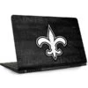 NFL New Orleans Saints Black & White Dell Inspiron Skin -Skinit Store new orleans saints black white inspirion 15 5000 5577 gaming series skin 1527119301 SKNNFLBWH20DI5577 PR 01