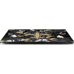 NFL New Orleans Saints Tropical Print Dell XPS Skin -Skinit Store new orleans saints tropical print xps 15 9500 2020 skin 1614285330 SKNNFLALH20XPS950 PR 03