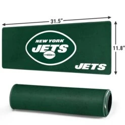 NFL New York Jets Distressed Gaming Mouse Pad -Skinit Store new york jets distressed large gaming mouse pad 1655166591 MSPDSTNYJ03GAMGLG PR 02