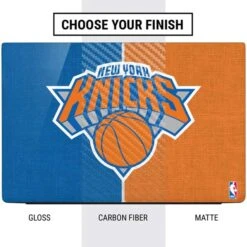 NBA New York Knicks Canvas Dell Vostro Skin -Skinit Store new york knicks canvas dell vostro 15 5590 skin 1600200567 SKNCVSNBA20DV5590 PR 04