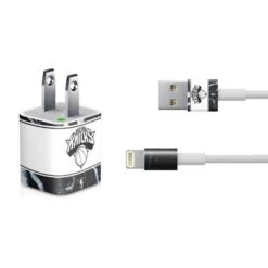 NBA New York Knicks Marble IPhone Charger (5W USB) Skin