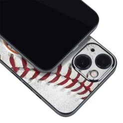 MLB New York Mets Game Ball IPhone 15 Skin -Skinit Store new york mets game ball iphone 15 skin 1694187431 SKNMLBNYM02IPHN15 PR 04