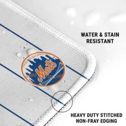 MLB New York Mets Home Jersey Gaming Mouse Pad -Skinit Store new york mets home jersey extra large gaming mouse pad 1678437516 MSPMLBNYM03GAMGXL PR 03