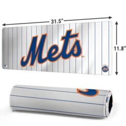 MLB New York Mets Home Jersey Gaming Mouse Pad -Skinit Store new york mets home jersey large gaming mouse pad 1678312954 MSPMLBNYM03GAMGLG PR 02
