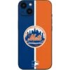 MLB New York Mets Split IPhone 15 Skin -Skinit Store new york mets split iphone 15 skin 1694705025 SKNCVSMLB18IPHN15 PR 01
