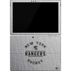 NHL New York Rangers Black Text Surface Pro 7 Skin