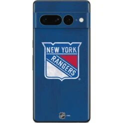 NHL New York Rangers Distressed Google Pixel 7 Pro Skin