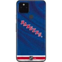 NHL New York Rangers Home Jersey Google Pixel 5a Skin