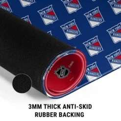 NHL New York Rangers Pattern -Skinit Store new york rangers pattern extra large gaming mouse pad 1668025452 MSPPATNHL26GAMGXL PR 04