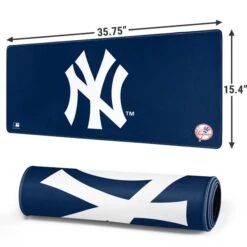 MLB New York Yankees - Solid Distressed Gaming Mouse Pad -Skinit Store new york yankees solid distressed extra large gaming mouse pad 1678437516 MSPMLBNYY10GAMGXL PR 02