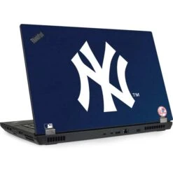 MLB New York Yankees - Solid Distressed Lenovo ThinkPad Skin