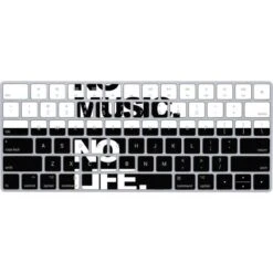 No Music No Life Magic Keyboard Skin