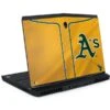 MLB Oakland Athletics Alternate Jersey Dell Alienware Skin -Skinit Store oakland athletics alternate jersey alienware 17in 2017 skin 1679518579 SKNALTOKA01AL17FL PR 01