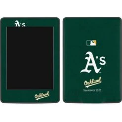 MLB Oakland Athletics - Solid Distressed Amazon Kindle Skin