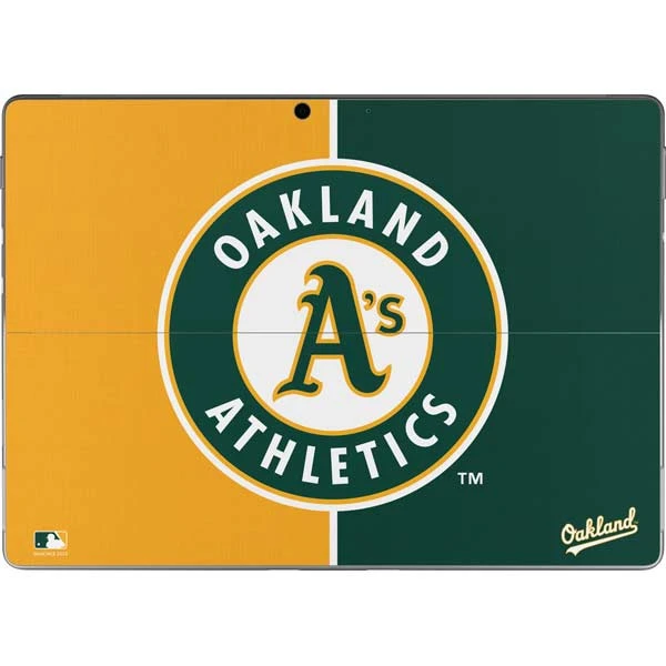 MLB Oakland Athletics Split Surface Pro 8 Skin 3 MLB Oakland Athletics Split Surface Pro 8 Skin