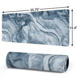 Ocean Blue Marble Gaming Mouse Pad -Skinit Store ocean blue marble extra large gaming mouse pad 1656462808 MSPMRBLLE06GAMGXL PR 02
